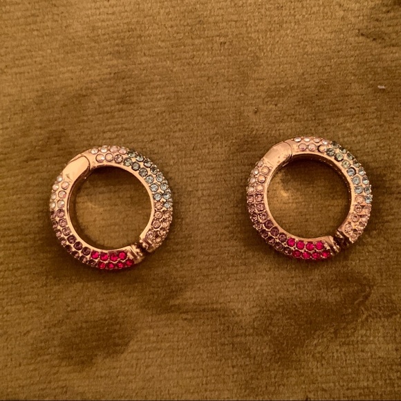 Demarson Jewelry - Demarson Rainbow Pave Lili Cuff Earring Set, NWT, never been worn.